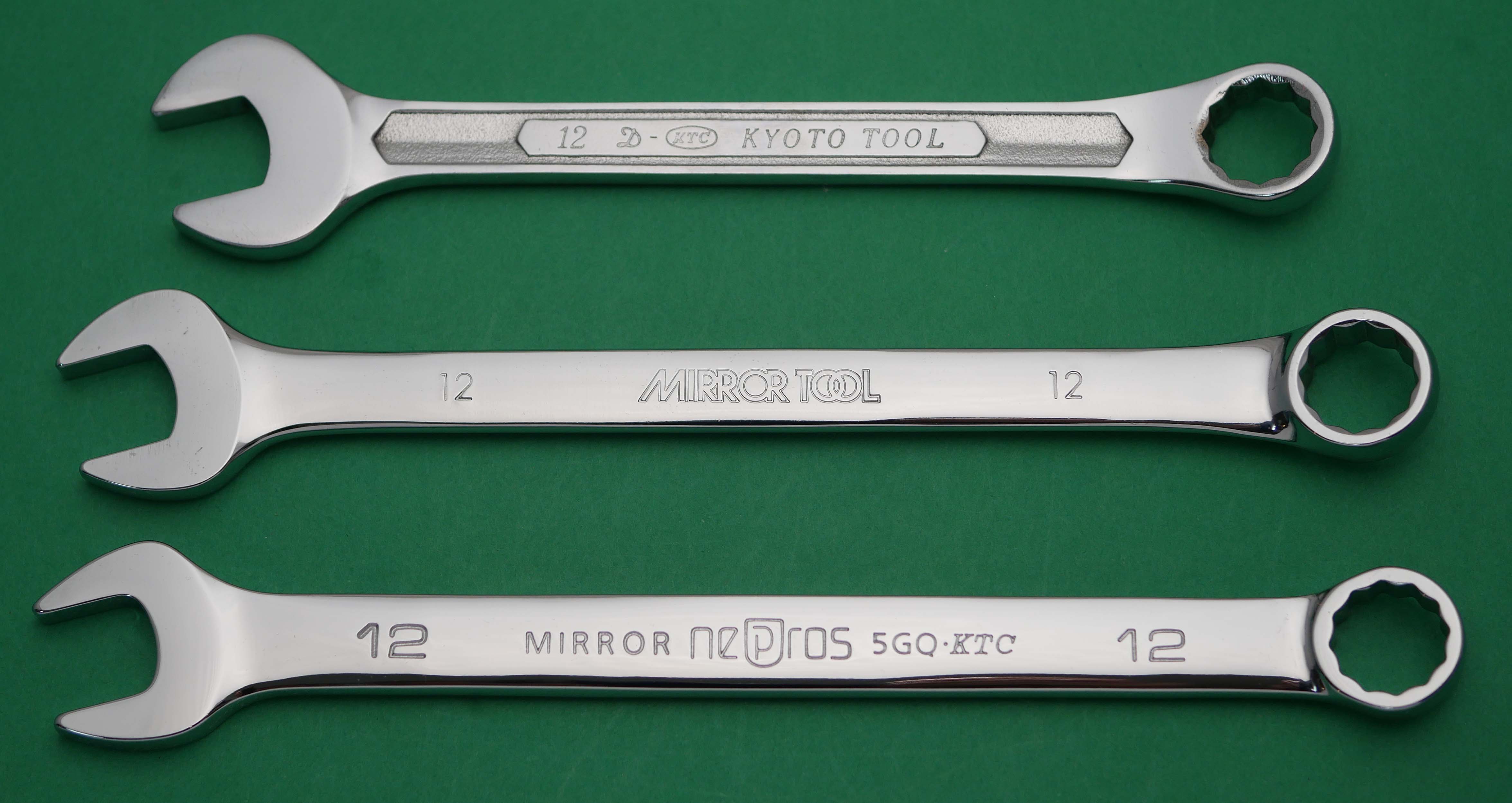 KTC Nepros NM11L-1012 Flat Type Extra Long Box End Wrench 10x12mm Japan Tracking 
